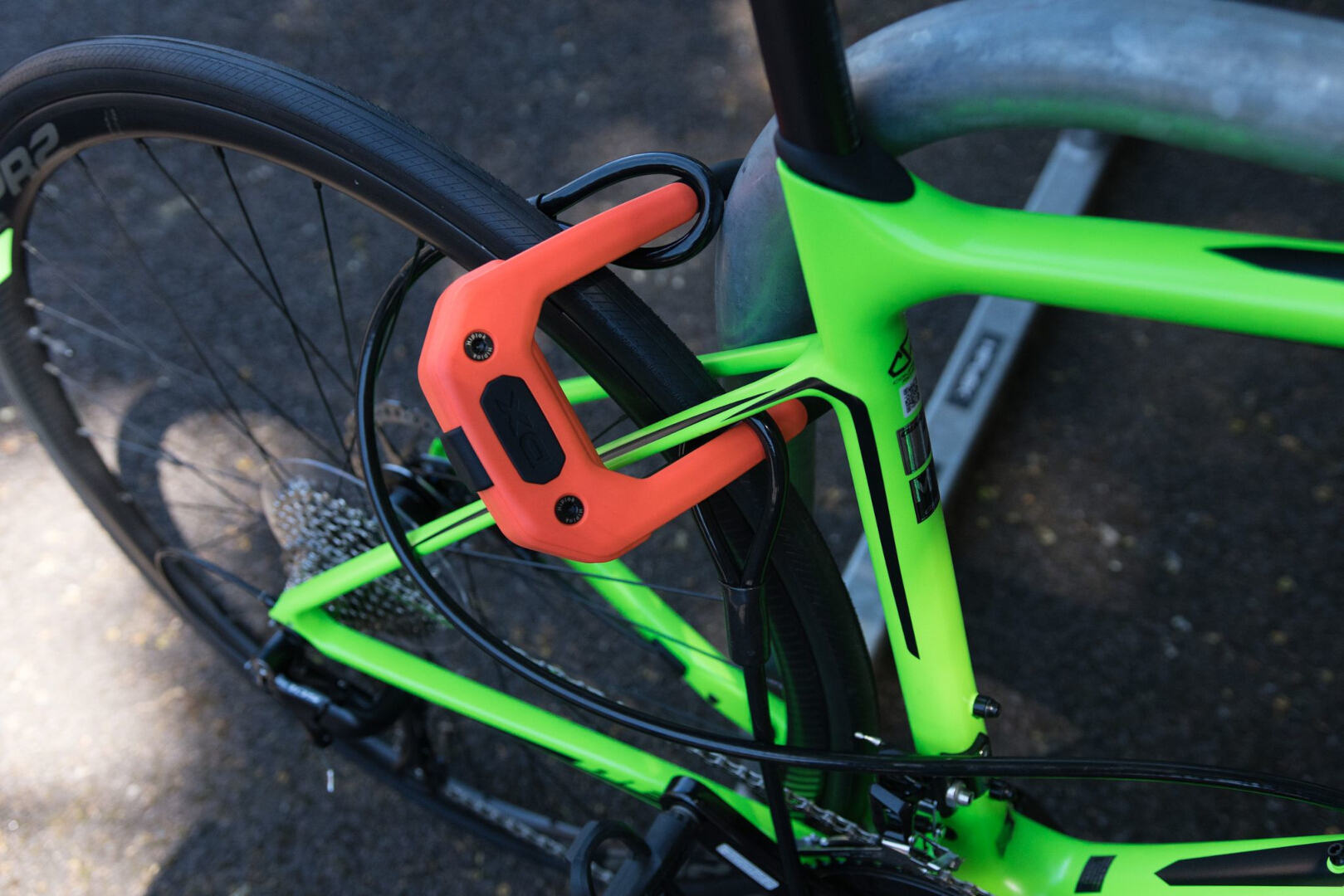 Hiplok DX U-Lock orange Figure 3