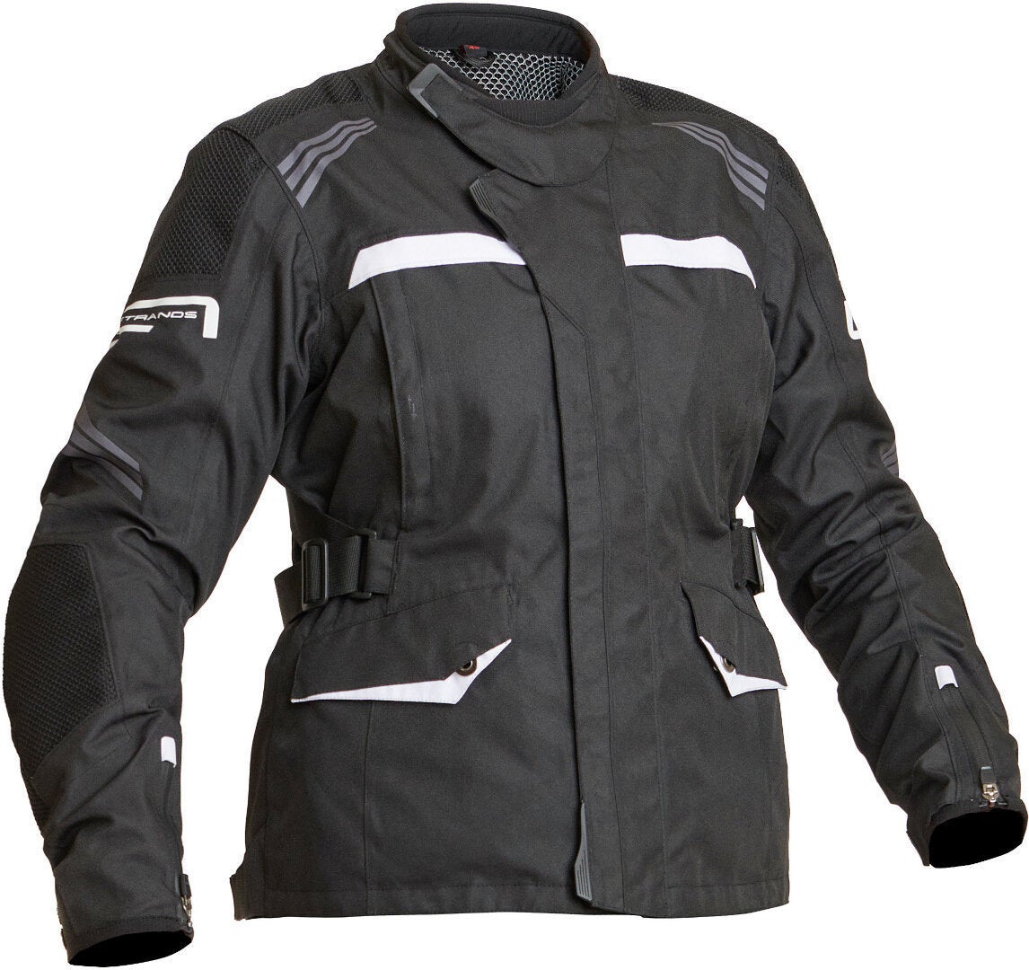 Lindstrands Granberg imperméable à l’eau dames moto textile jacke Noir/Blanc 44 Figure 1