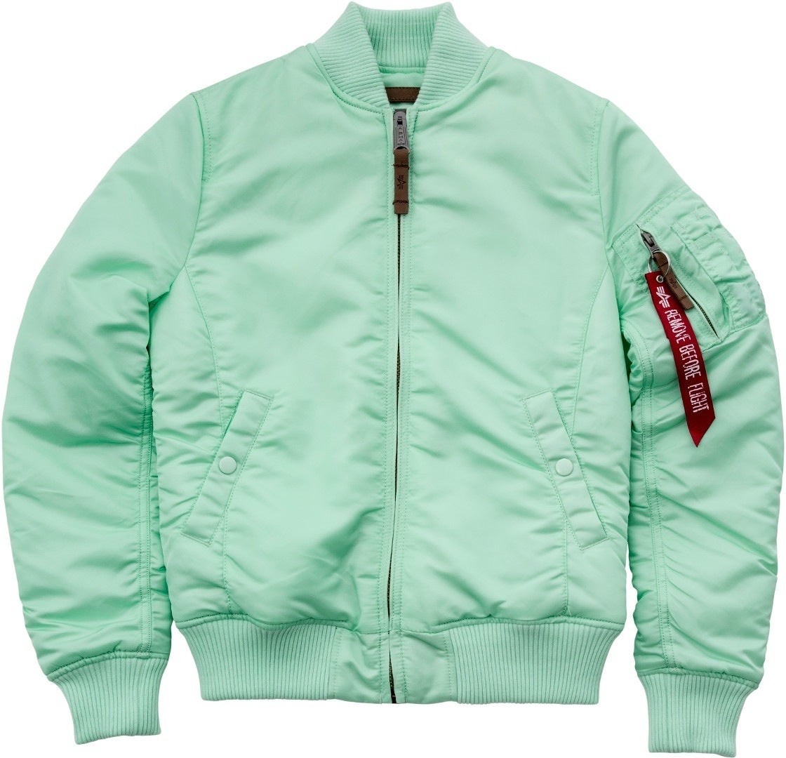 Alpha Industries MA-1 VF 59 Veste de dames Vert clair M Figure 1