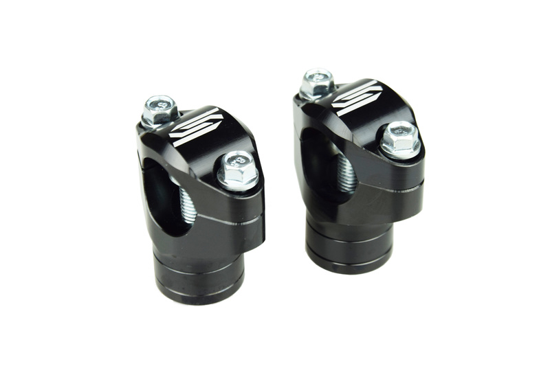 SCAR Ø28,6 mm stångfäste 30 till 45 mm hög original trippelklämma Figur 4