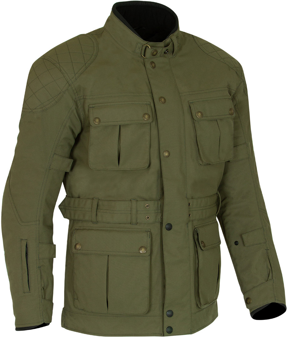 Merlin Burslem Eco Laminated Motorcycle Textile Jacket green L Figure 7