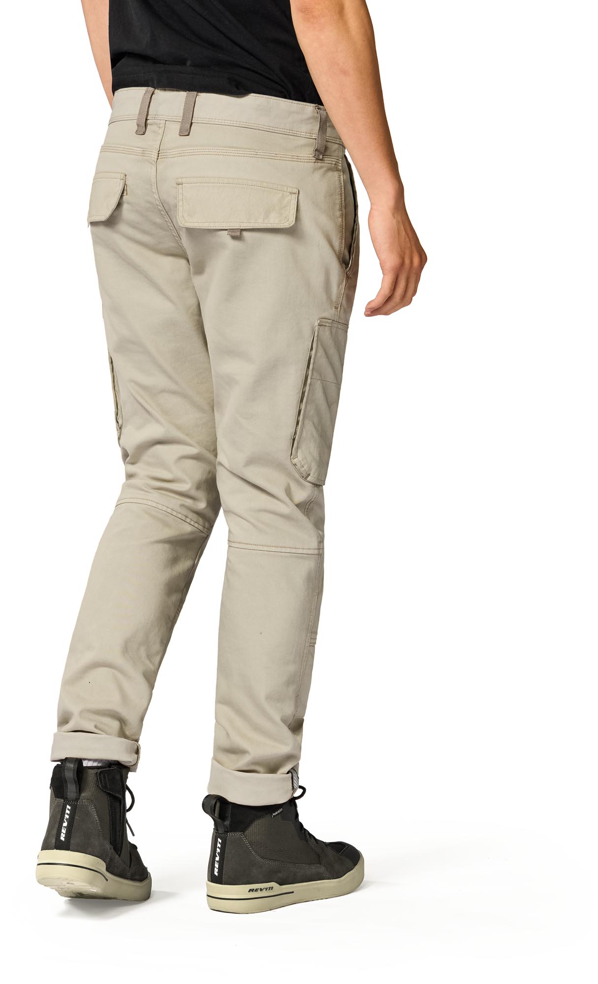 Revit Cargo Brant Slim Motorrad Jeans sand 32/34 Abbildung 4