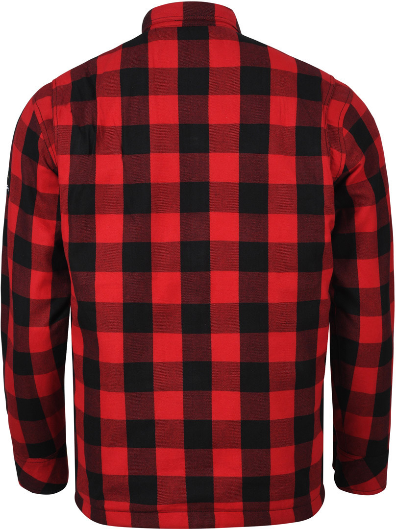 Bores Lumberjack Basic Motorcycle Shirt red/black L Figure 3