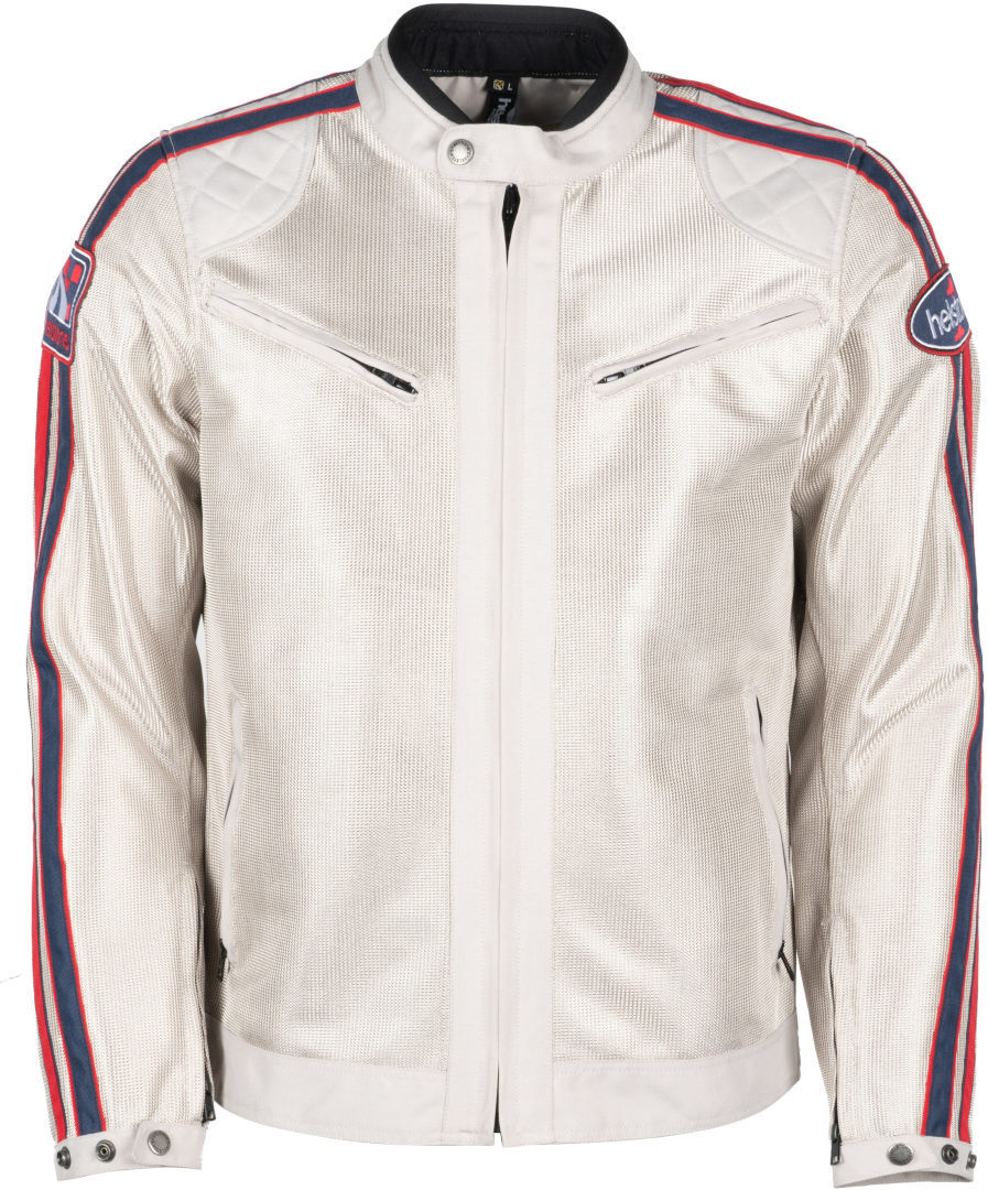 Helstons Pace Air Motorrad Textiljacke silber 3XL Abbildung 1
