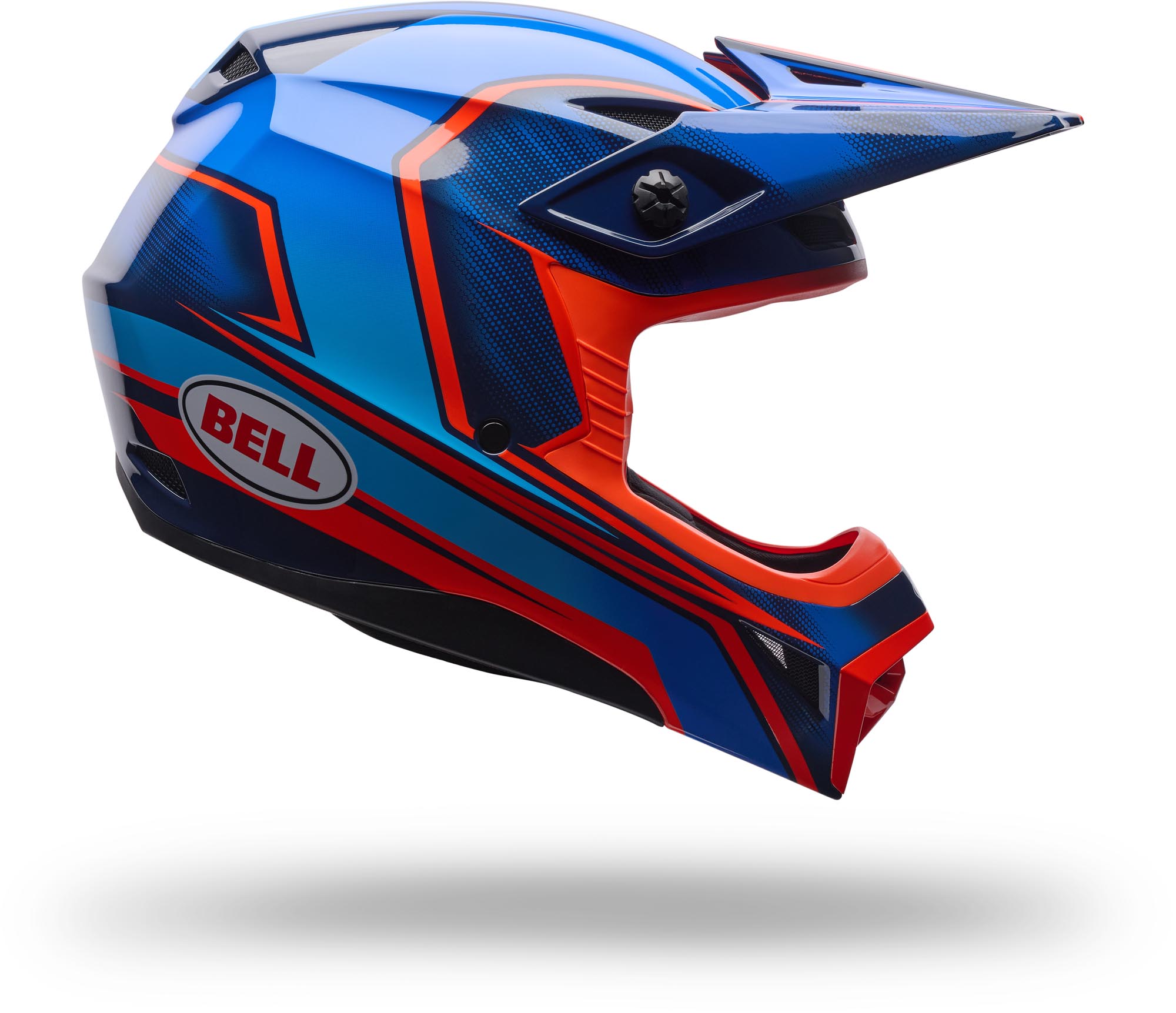 Bell MX-10 MIPS Speedway Casco de motocross juvenil Azul Y/M (51/52) Figura 2
