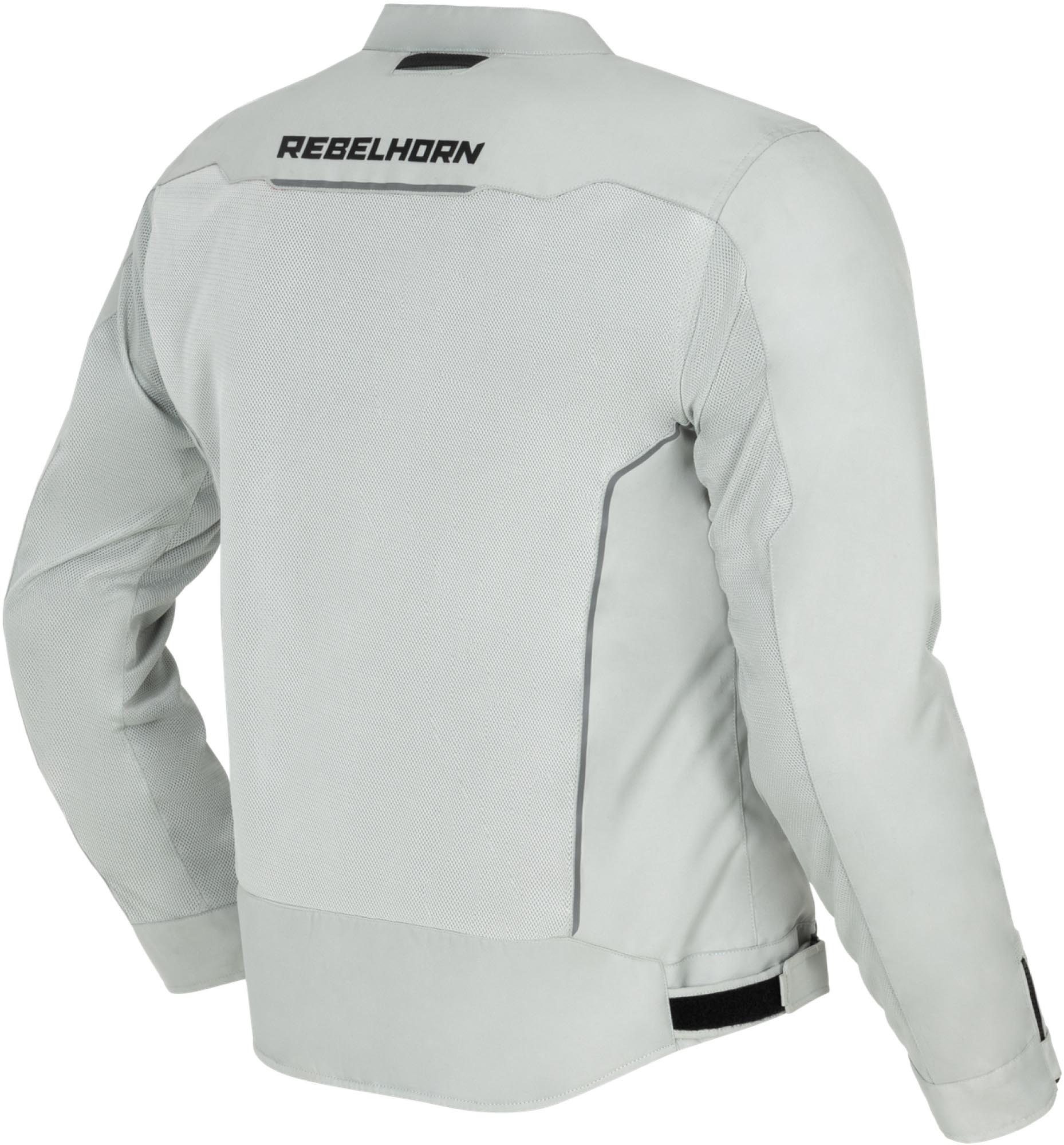 Rebelhorn Wave Motorcycle Textile Jacket grey M Figure 2