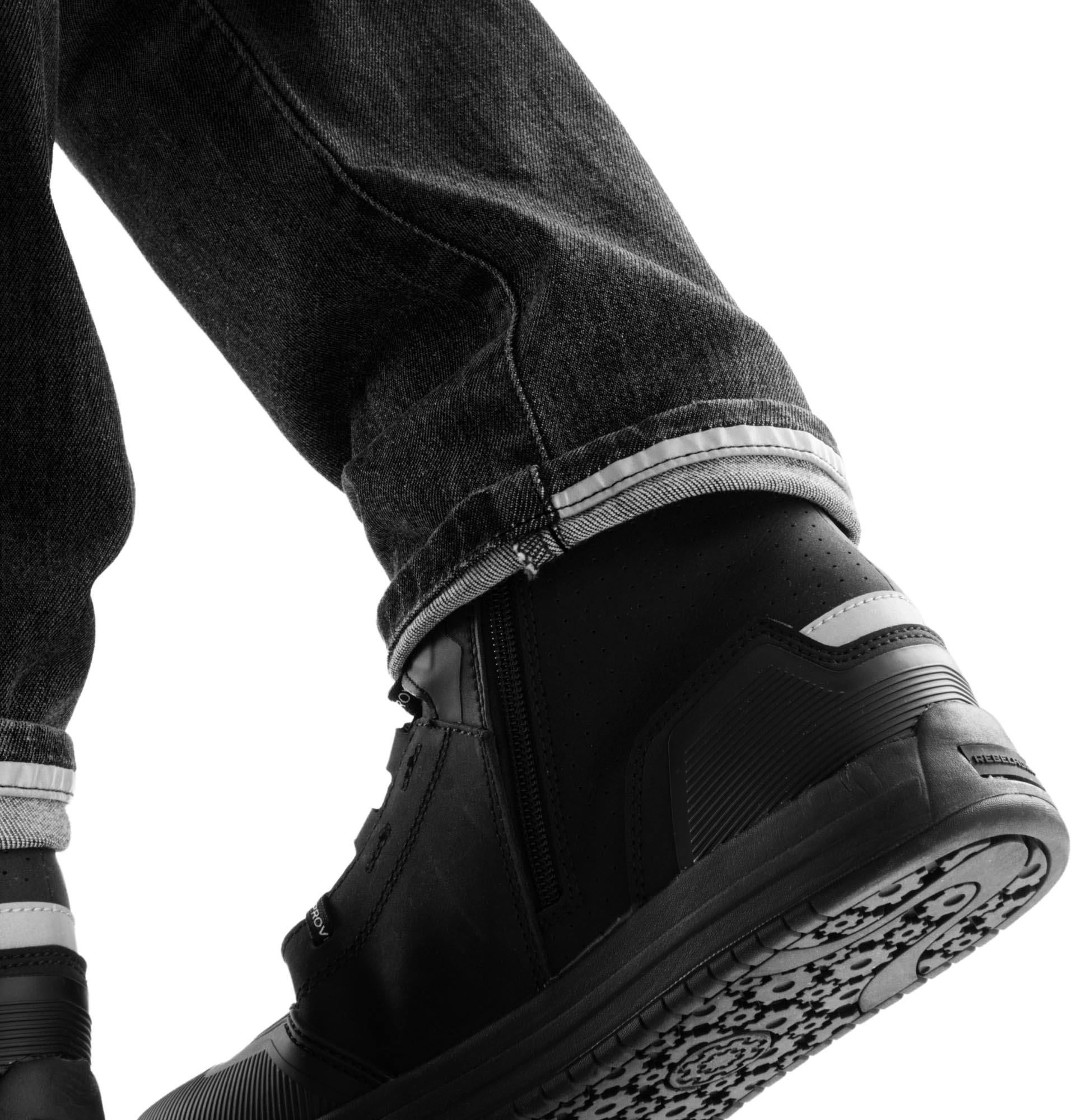 Rebelhorn Bronco Motorcycle Jeans black washed out 30/32 Figure 4