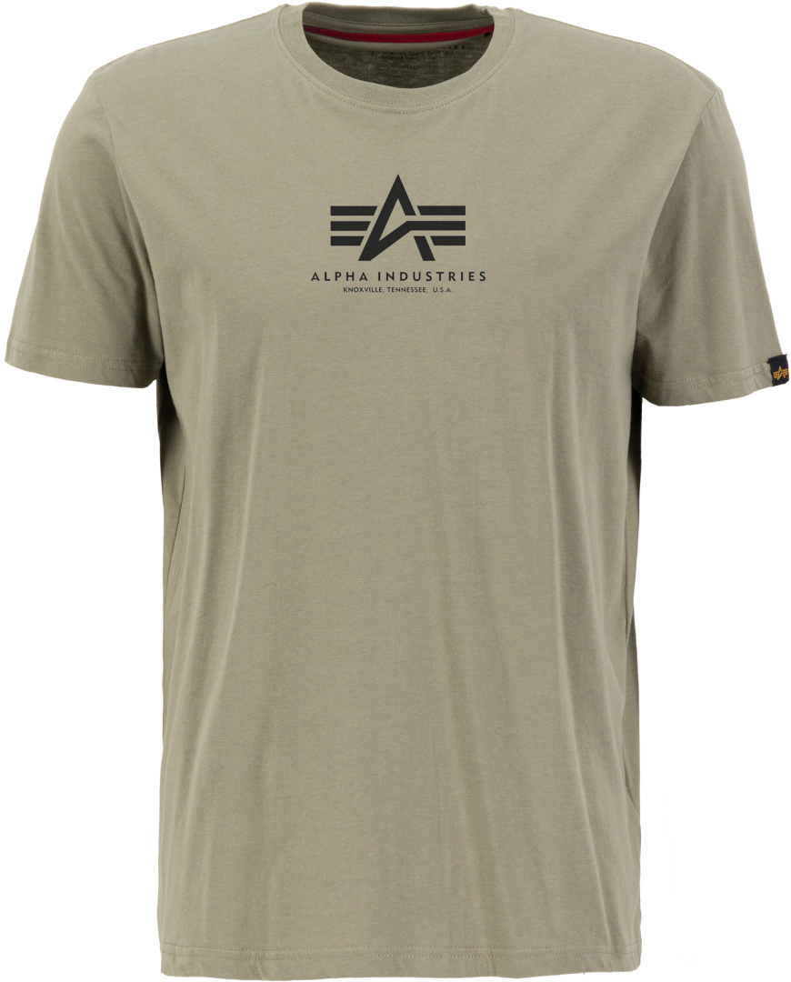 Alpha Industries Basic ML T-Shirt oliv 3XL Abbildung 1