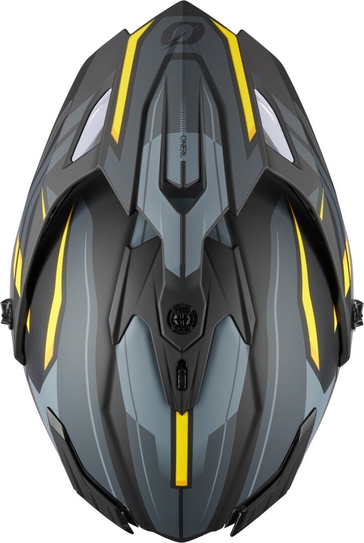 Side view of Oneal A-SRS Spike Motocross Helmet