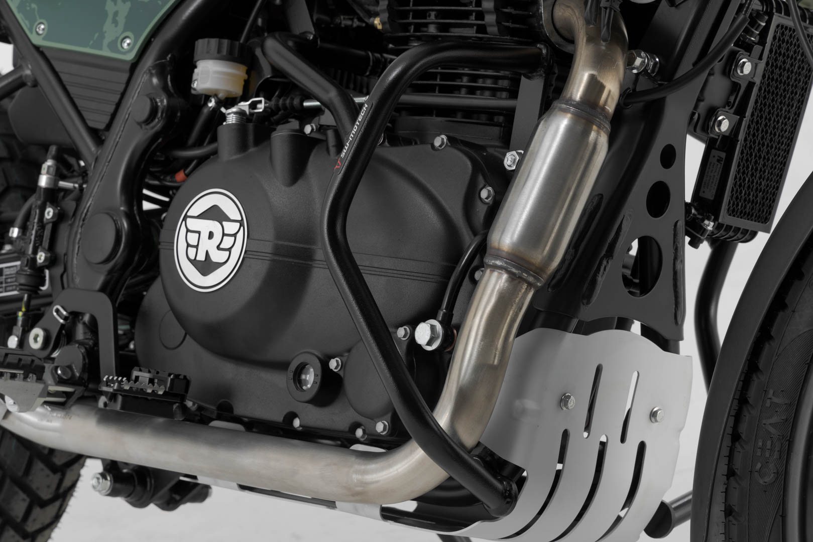 SW-Motech Crash bar - Negru. Royal Enfield Himalayan (18-). Figura 3