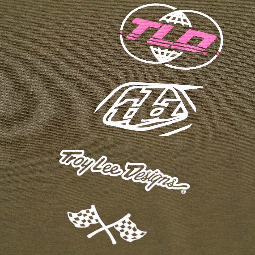 Troy Lee Designs Skyline Ride Worldwide Kids Camiseta SIM Figura 2