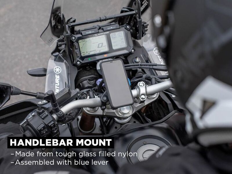 Quad Lock Motorcykel smartphone hållare - styrfäste Figur 3