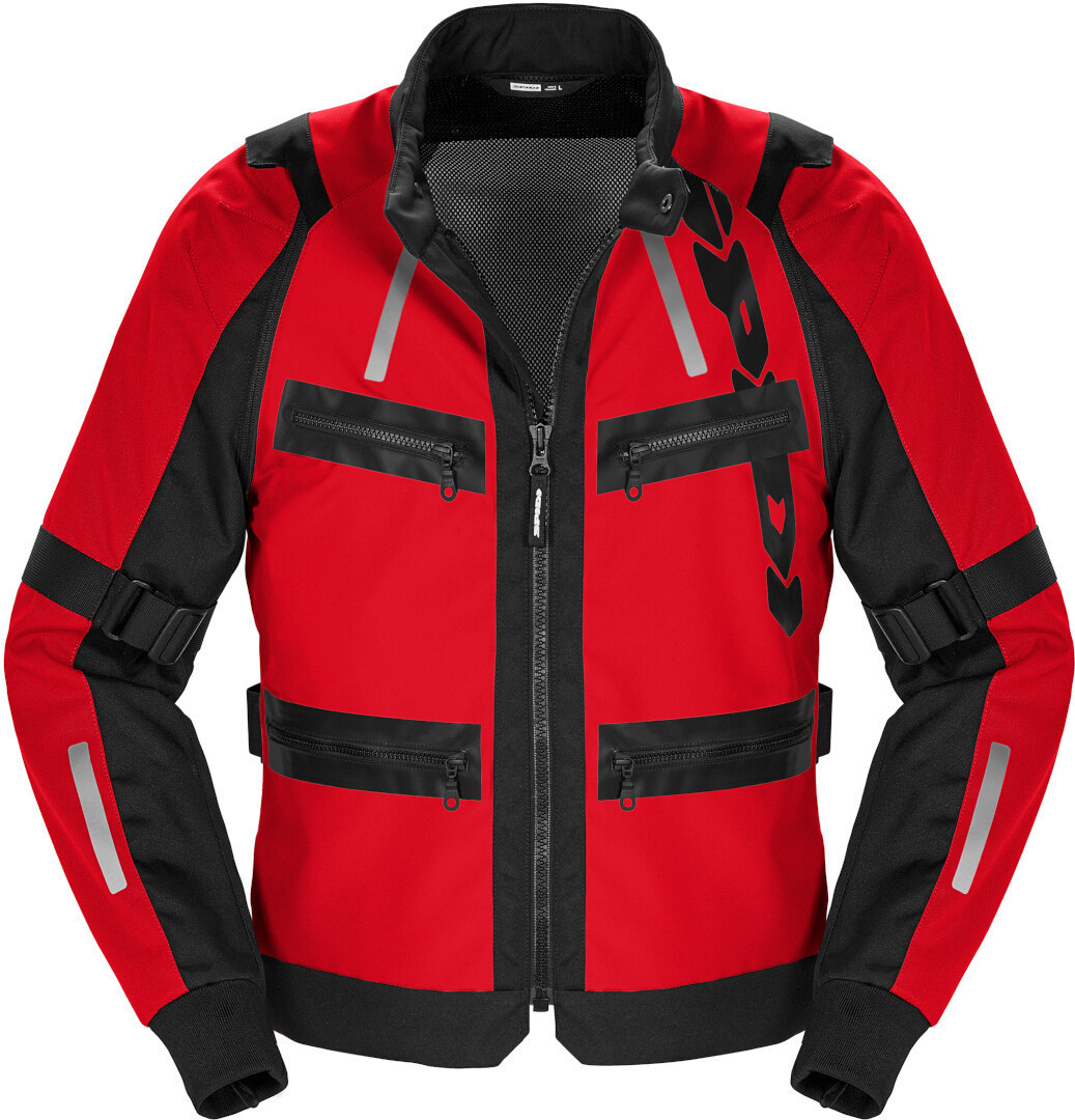 Spidi Enduro Pro Motorcycle Textil Jacket black/red XXL Figure 1
