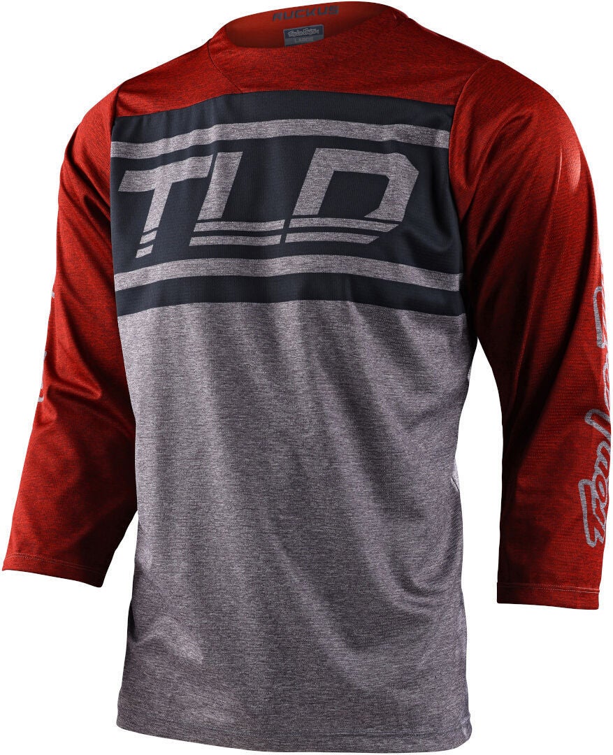 Troy Lee Designs Ruckus Bars Fietsshirt grijs/rood XXL Figuur 1