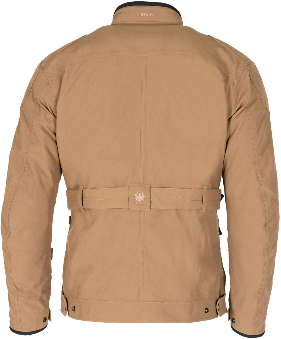 Merlin Burslem Eco Laminated Motorcycle Textile Jacket Sand 3XL Figure 16