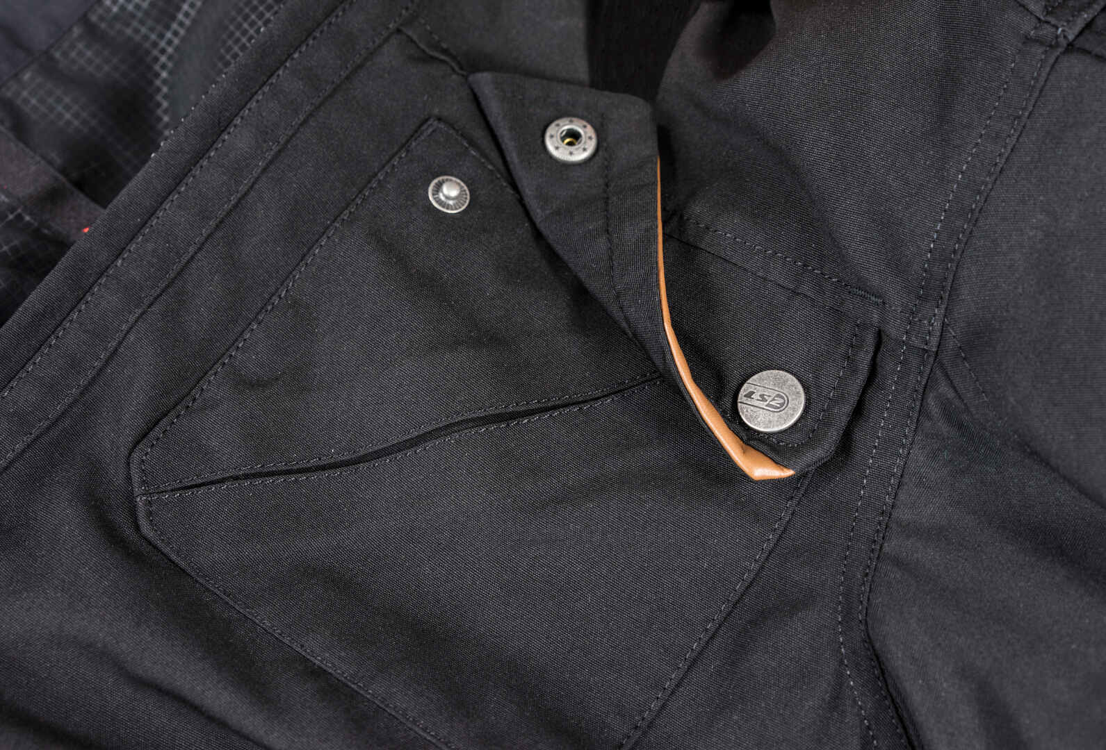 LS2 Bullet waterproof Motorcycle Textile Jacket black L Figure 11