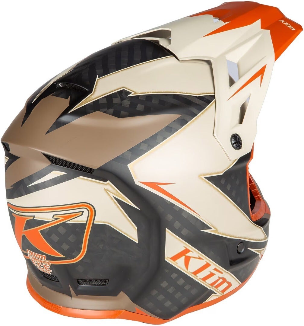 Klim F3 Lighting Carbon Barre de motocross Sable/Orange M (56/57) Figure 8