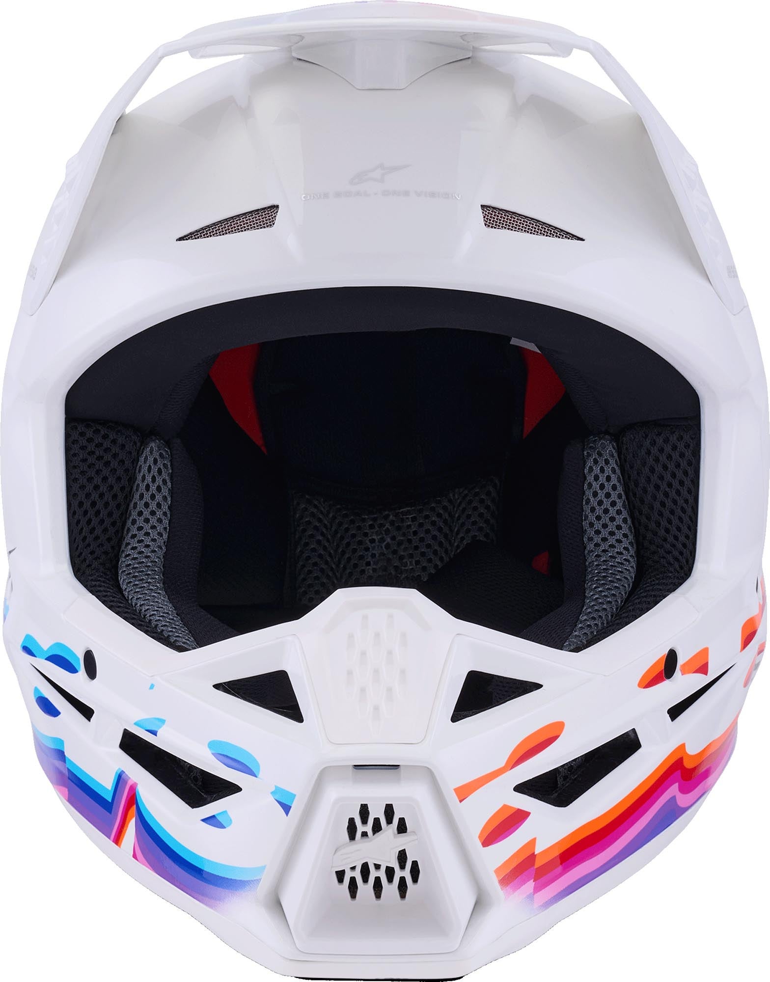 Alpinestars S-M3 Force Casque de motocross blanc/multicolore M (57/58) Figure 2