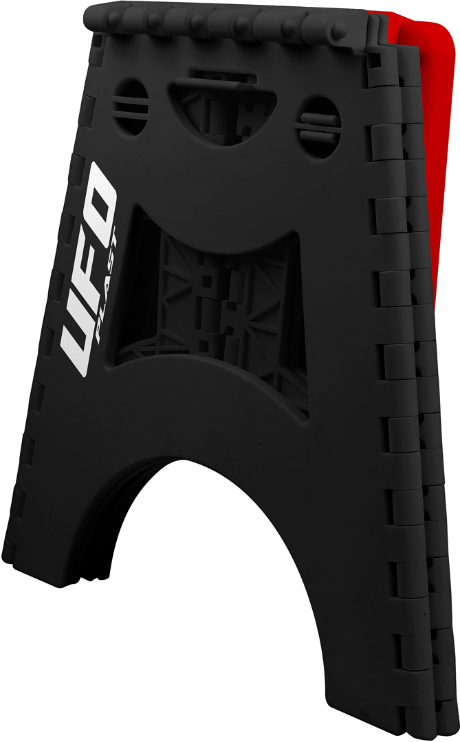 UFO Suporte de bicicleta vermelho Figura 2