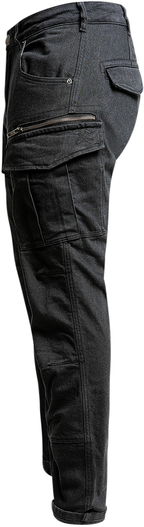John Doe Defender Mono Pantaloni textile pentru motociclete pentru doamne negru 27 L34 Figura 5