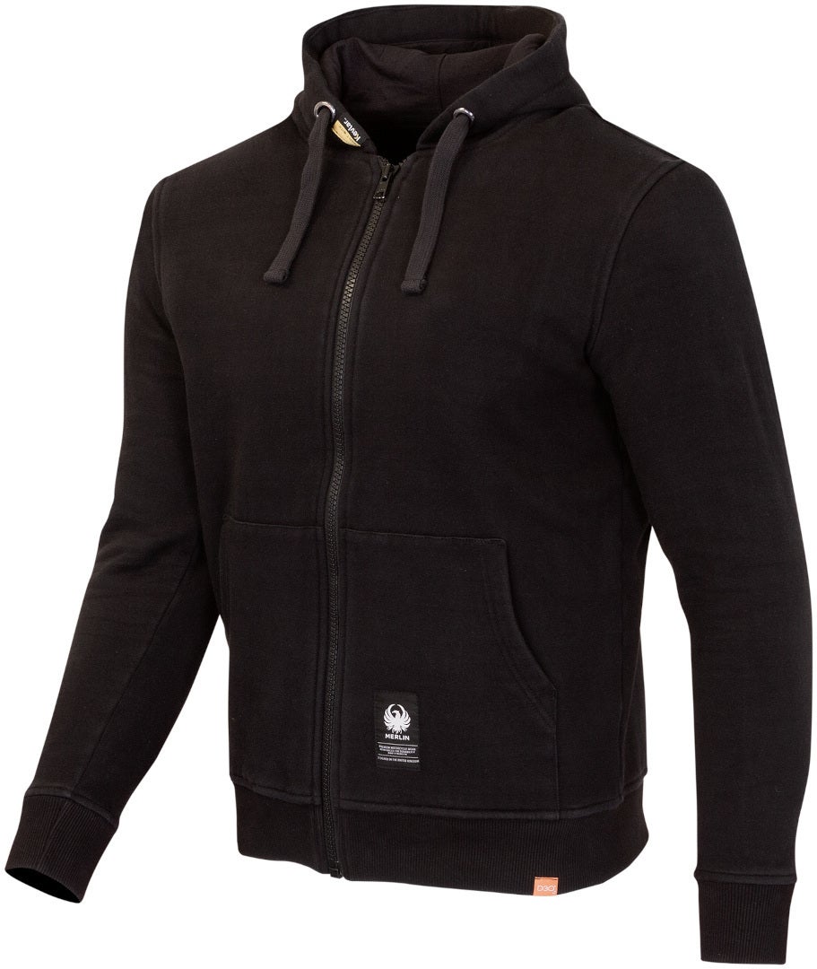Merlin Cody Built With Kevlar® Sweat à capuche Zip noir M Figure 1