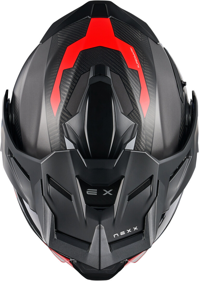 Nexx X.Lifecountry Terra Carbon Cască Gri mat/roșu XXL (63/64) Figura 2