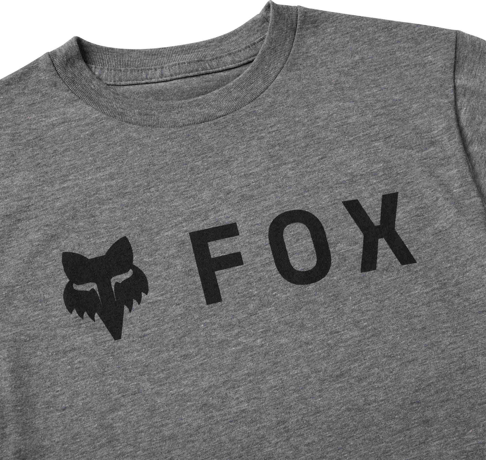 FOX Absolute Tričko pro mládež tmavě šedá YL Obrázek 3
