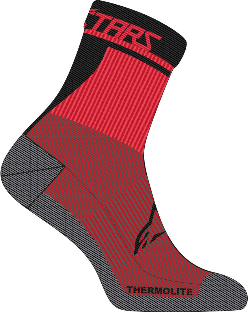 Alpinestars Winter Therm 17 Șosete pentru bicicletă Roșu/Negru L Figura 1