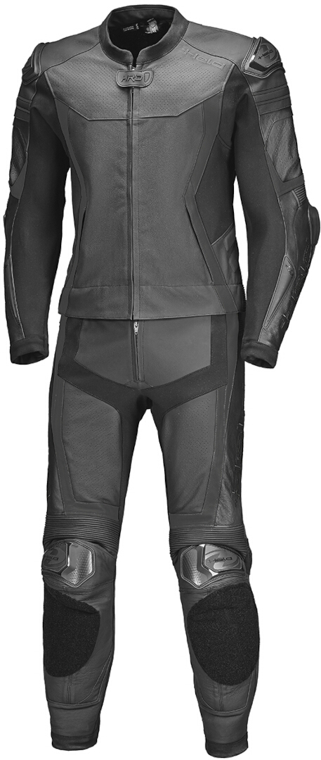 Held Street-Rocket Pro 2-Piece Motorcycle Leather Suit black 52 Figure 1