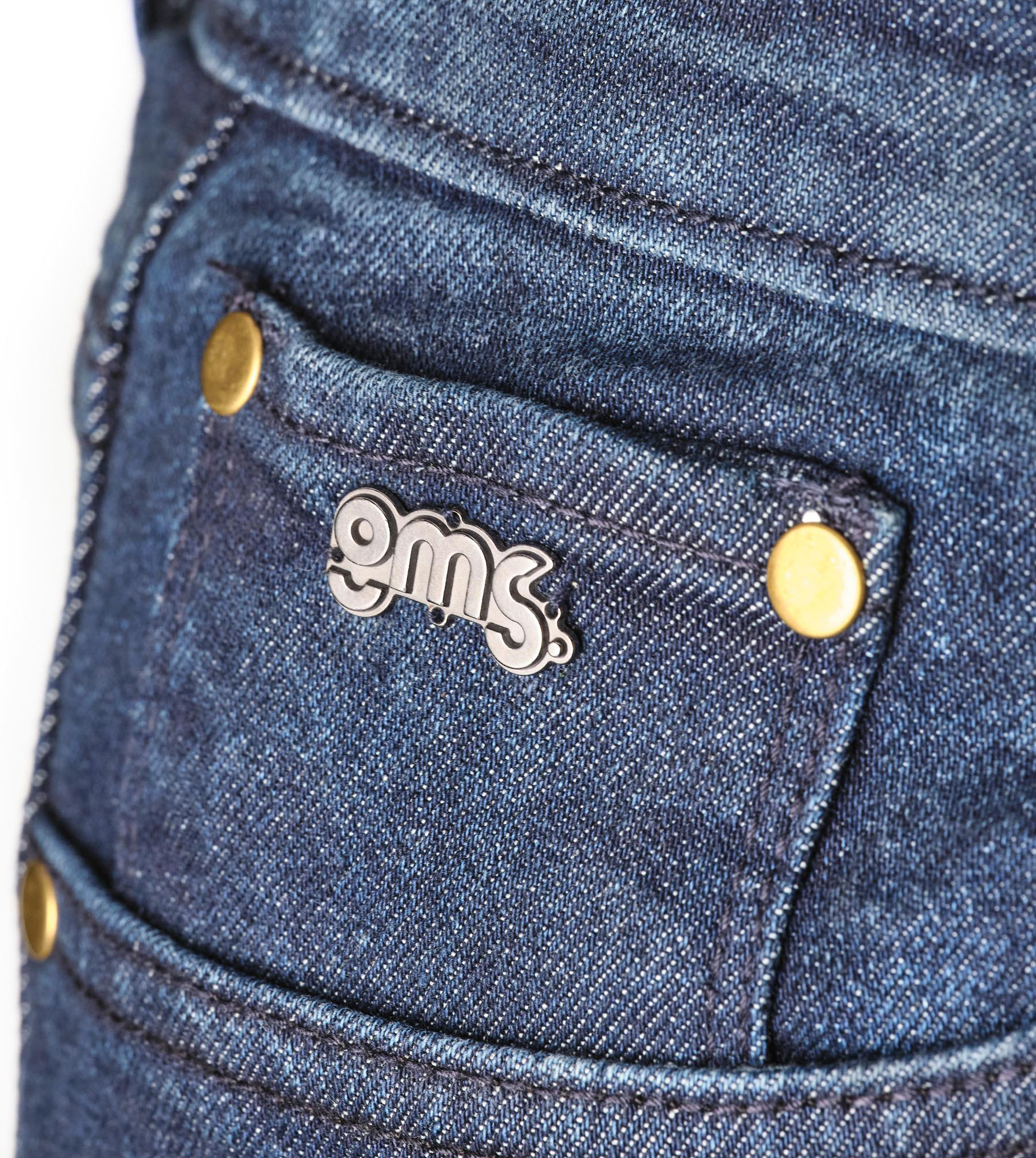 GMS Atlanta Regular Motorcycle Jeans dark blue 40 (32) Figure 5