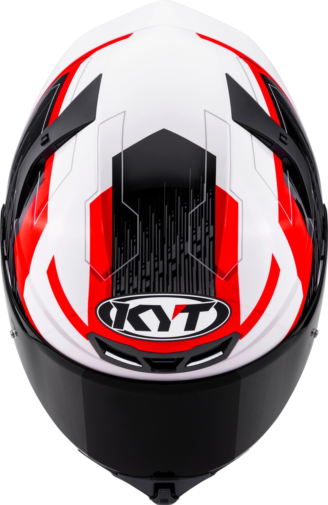 KYT TT-Revo Speeding Elmetto nero/bianco/rosso L (59/60) Figura 9