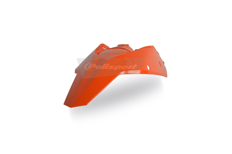 POLISPORT Bakre stänkskärm + KTM orange sidoplattor Figur 2