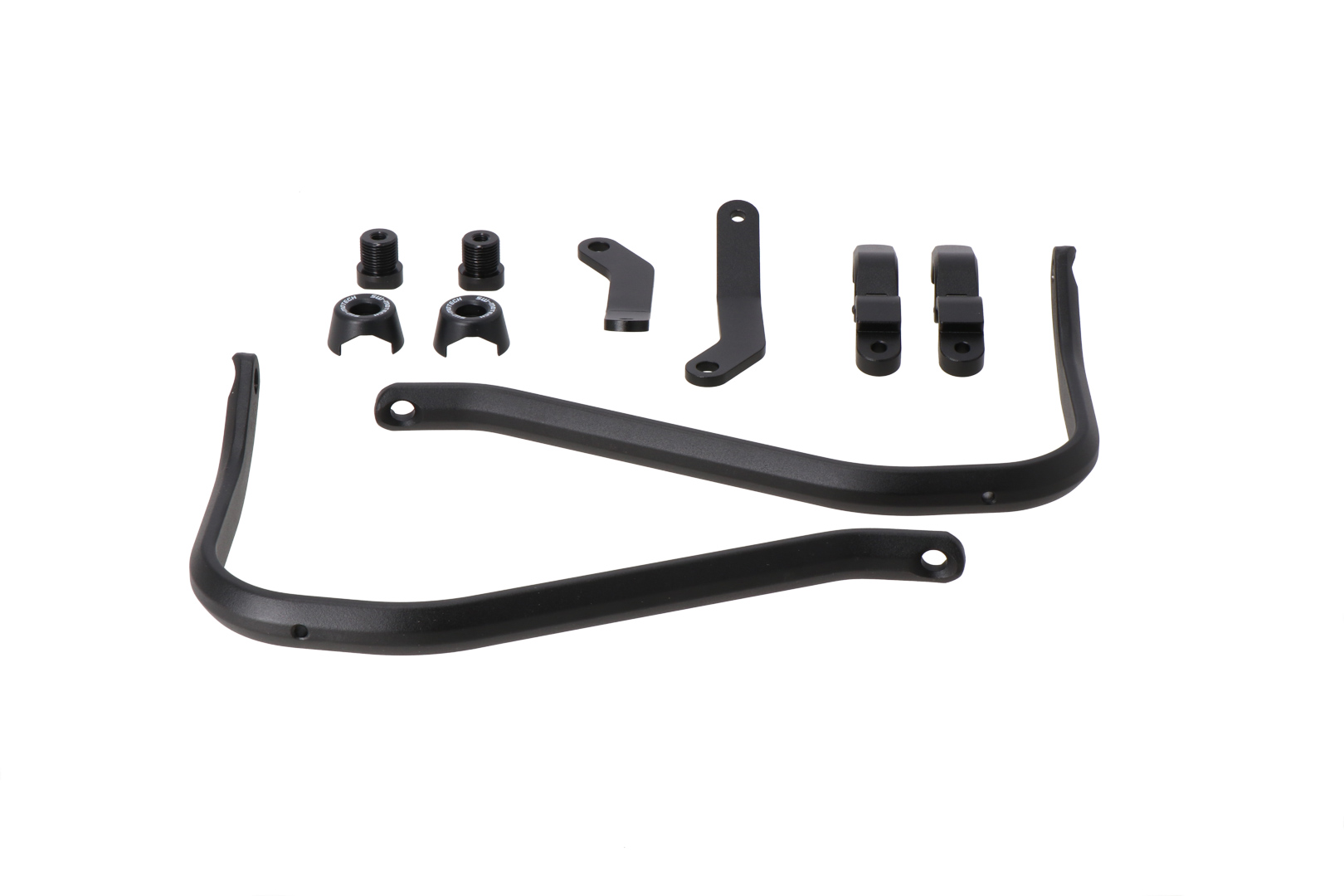 Kit de montare SW-Motech pentru apărătoare de mână - Negru. Moto Guzzi V85 TT (19-) / Travel (19-). Figura 1