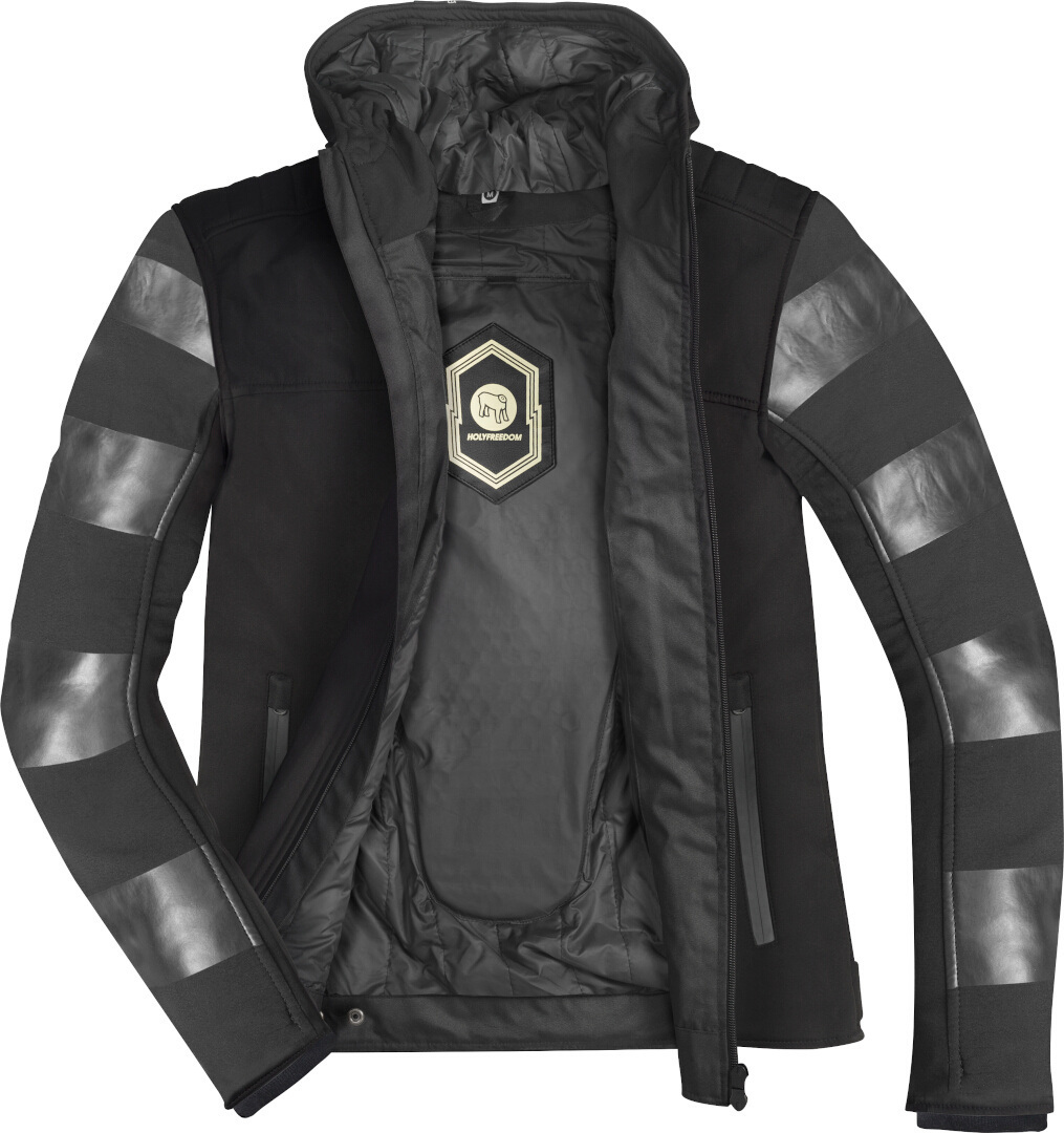 HolyFreedom Prison Softshell Motorcycle Textile Jacket black M Figure 2