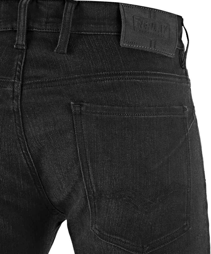 Replay Fender Motorcykel Jeans Sort 36 Figur 4