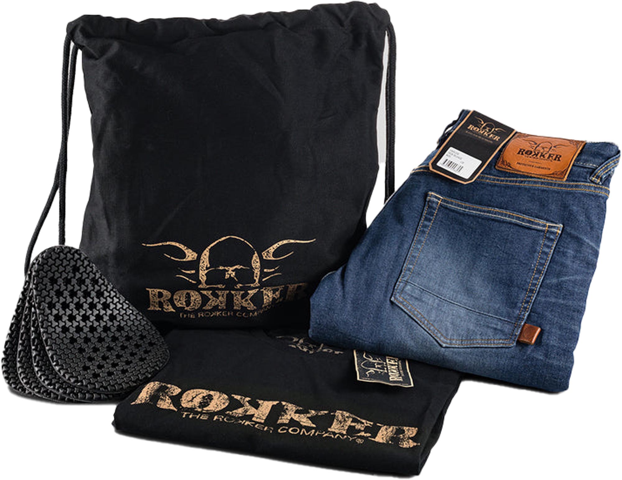 Rokker Rokkertech Straight 오토바이 청바지 40 L32 그림 5