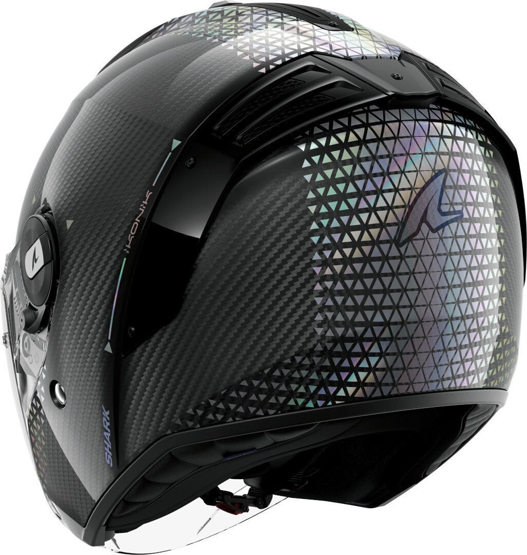 Shark RS Jet Carbon Ikonik Casco Jet nero/argento L (59/60) Figura 3