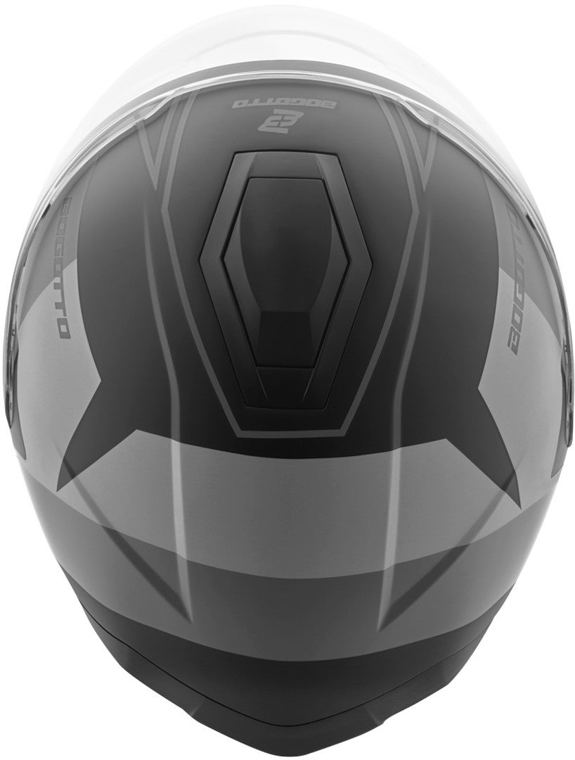 Bogotto V586 Detri BT Bluetooth Jet Hjelm sort/grå M Figur 5