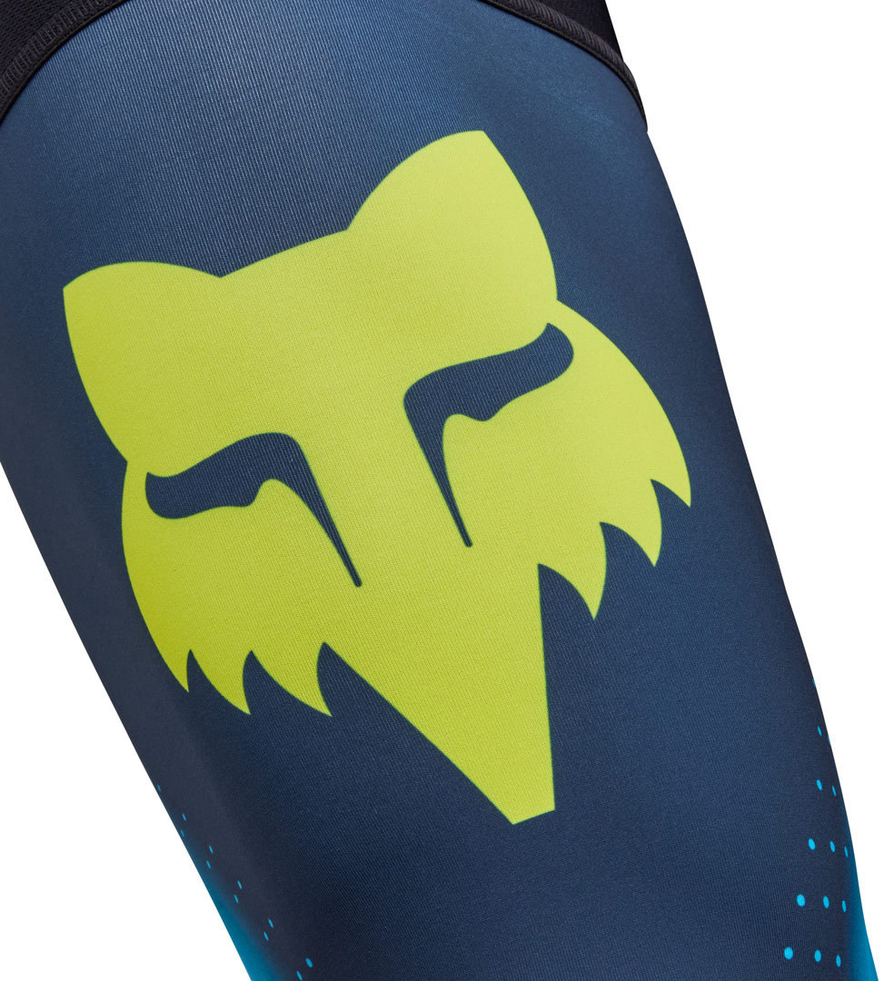 FOX Flexair Knee Brace Șosete de motocross Galben/Albastru M Figura 4