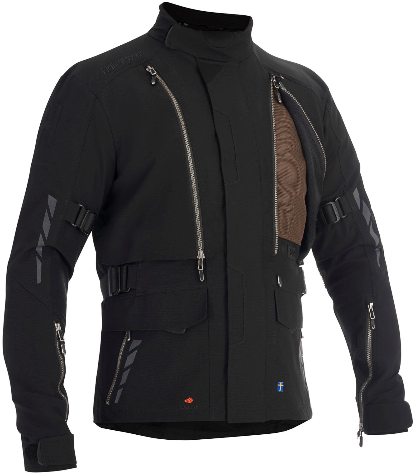 Halvarssons Vinvallen Veste textile de moto imperméable noir 58 Figure 4