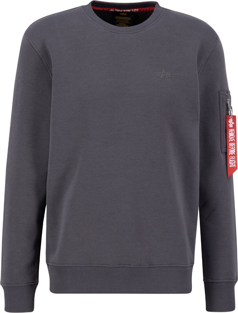 Alpha Industries Air Force Sweatshirt mørkegrå 3XL Figur 1