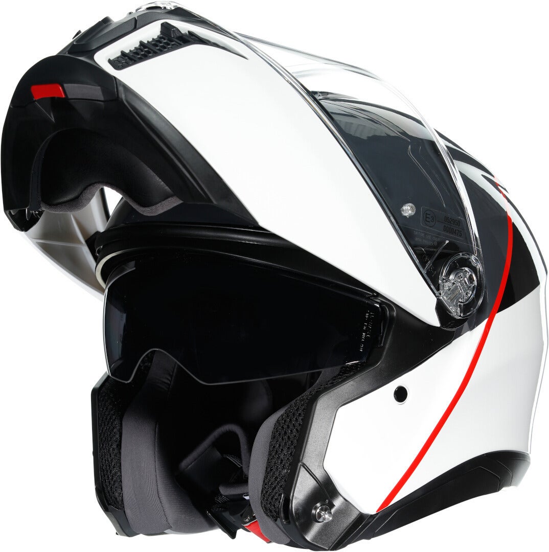 AGV Tourmodular Balance Klapphelm weiß/grau/rot S (55/56) Abbildung 7