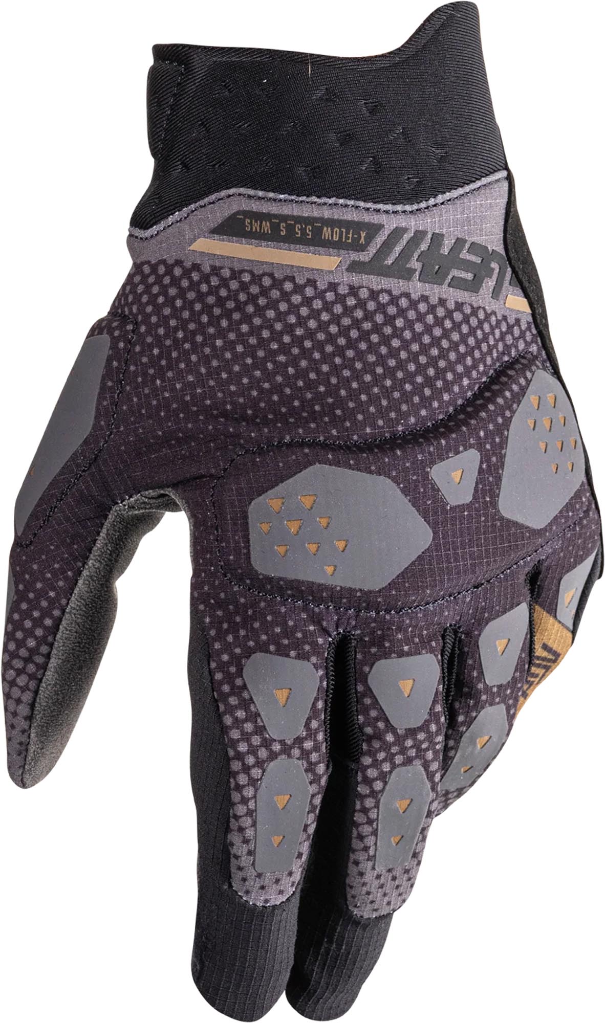 Leatt ADV 5.5 X-Flow Short Mănuși pentru motociclete pentru doamne gri/negru M Figura 2