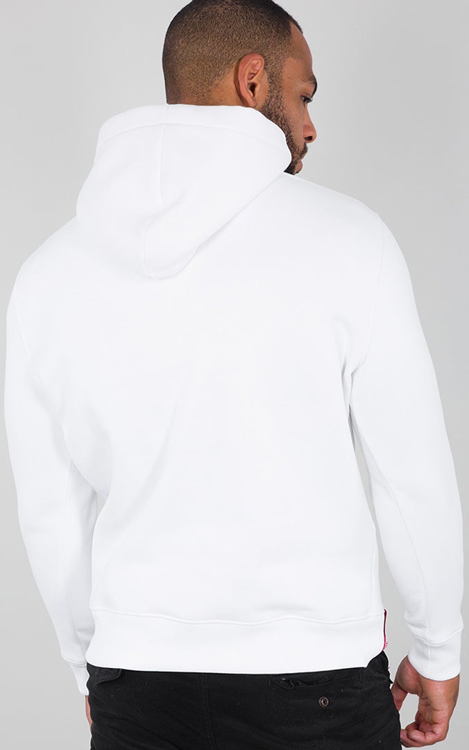 Alpha Industries Basic Chandail à capuchon Blanc/jaune XXS Figure 2