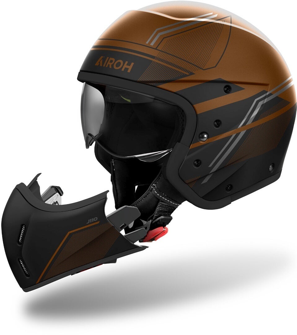 Airoh J 110 Slim Helm Bronzen mat S (55/56) Figuur 3