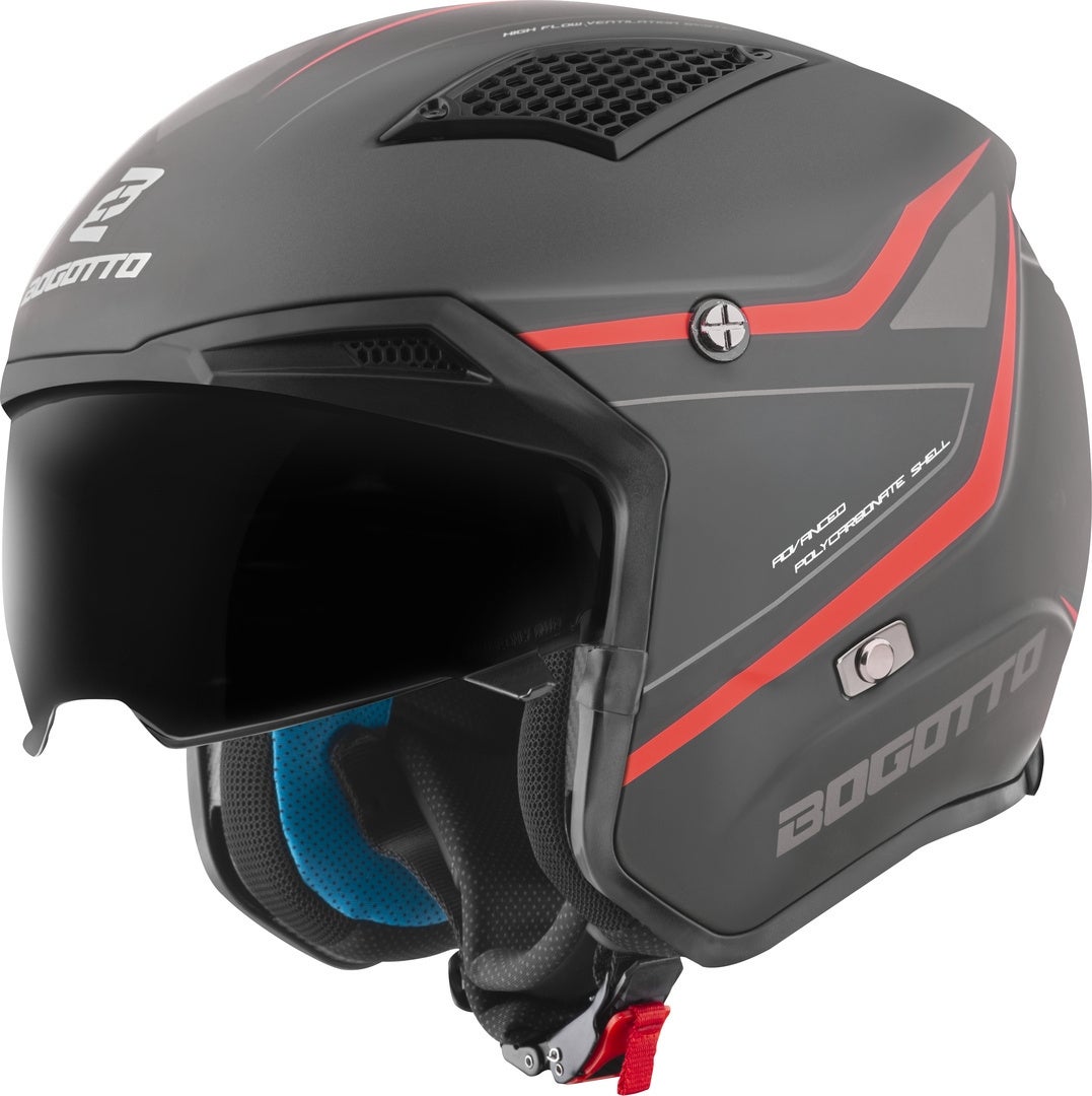 Side view of Bogotto Radic WN-ST 22.06 Helmet