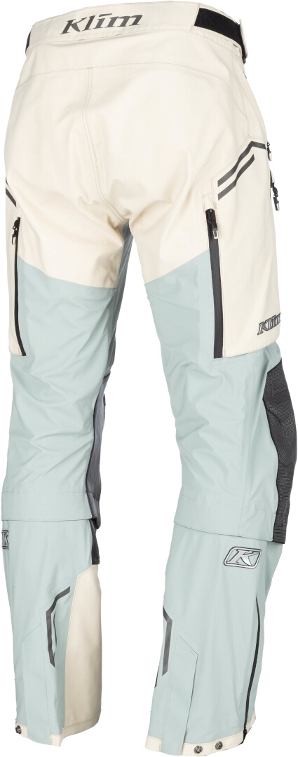 Klim Adventure Rally Gore-Tex Pantaloni textile pentru motociclete Enduro gri/mentă/portocaliu 30 Figura 6