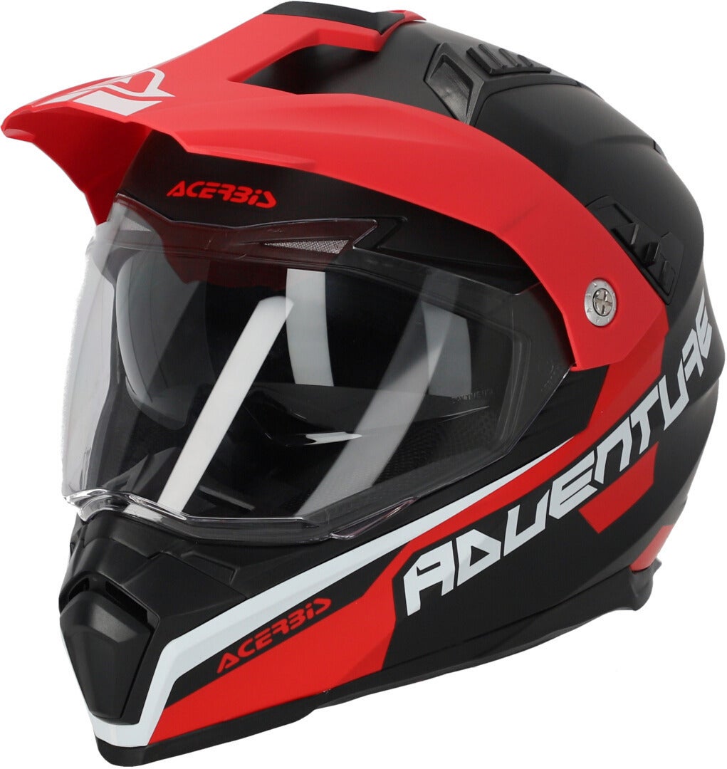 Acerbis Flip FS-606 2023 Motocross Helm grau/rot M (57/58) Abbildung 1