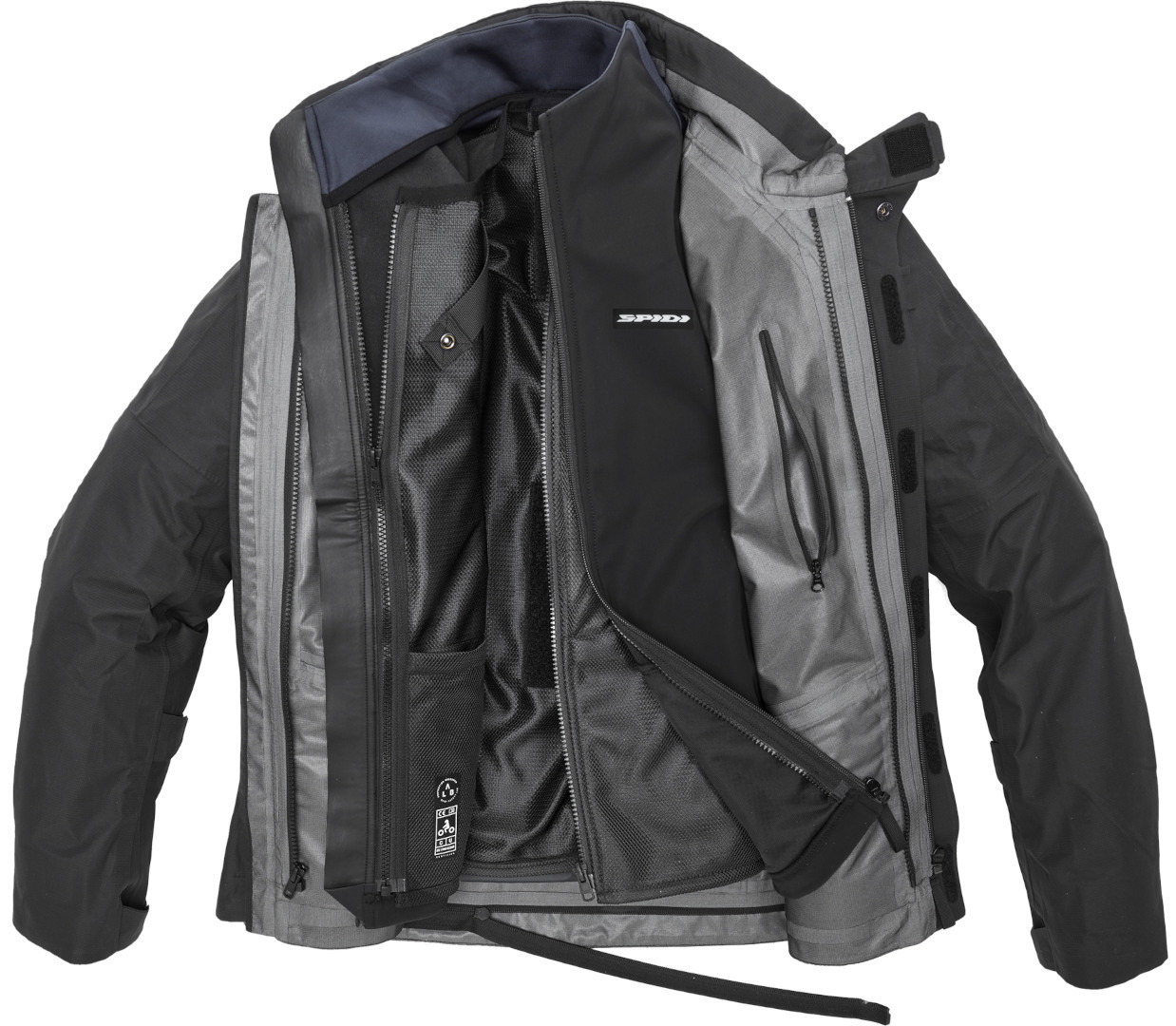 Spidi 3L Shell H2Out Veste textile moto L Figure 4