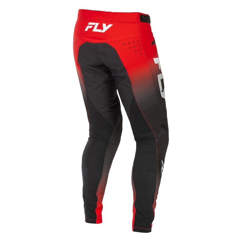 FLY Racing Rayce Youth MTB-byxor - Röd/Svart/Vit Figur 4